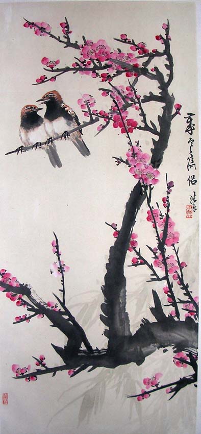 作者：徐纯原&nbsp;花鸟&nbsp;￥：赏真阁藏品&nbsp;单击鼠标查看大图！