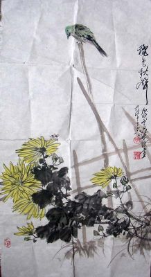 作者：徐纯原&nbsp;花鸟&nbsp;￥：赏真阁藏品&nbsp;单击鼠标查看详细介绍！