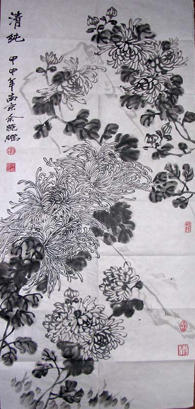 作者：余晓鹏&nbsp;花鸟&nbsp;￥：9000&nbsp;单击鼠标查看大图！