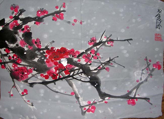 作者：侯世藻&nbsp;花鸟&nbsp;￥：協商&nbsp;单击鼠标查看大图！