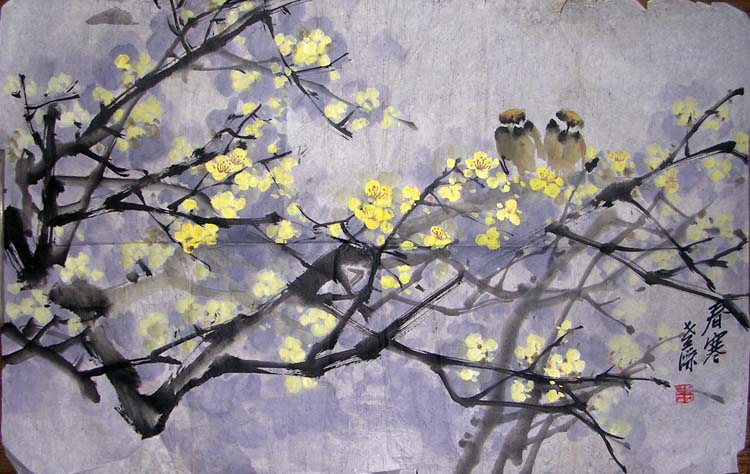 作者：侯世藻&nbsp;花鸟&nbsp;￥：協商&nbsp;单击鼠标查看大图！