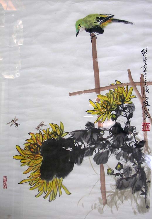 作者：徐纯原&nbsp;   花鸟&nbsp;￥：赏真阁藏品（出版作品）&nbsp;单击鼠标查看大图！