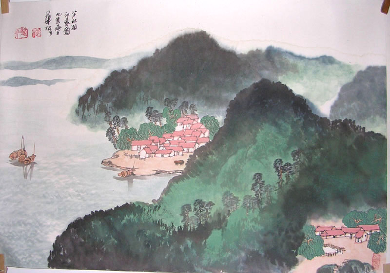 作者：华拓&nbsp;山水 6000 &nbsp;￥：6000 &nbsp;单击鼠标查看大图！