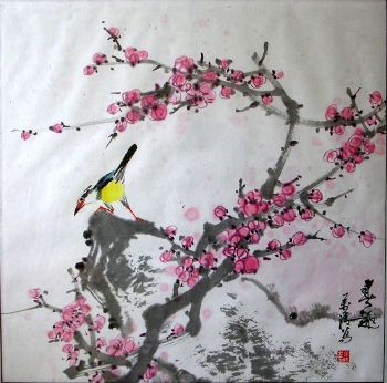 作者：魏万清&nbsp;花鸟&nbsp;￥：赏真阁藏品&nbsp;单击鼠标查看详细介绍！