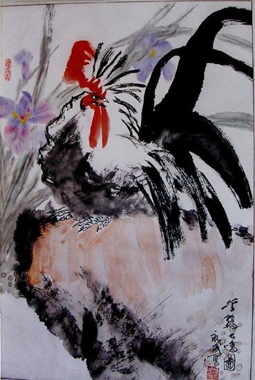 作者：施永成&nbsp;花鸟&nbsp;￥：3000&nbsp;单击鼠标查看大图！