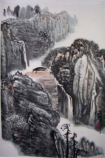 作者：宫中奇&nbsp;山水&nbsp;￥：协商&nbsp;单击鼠标查看大图！