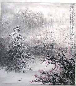 作者：卢星堂&nbsp;《晴雪图-2》&nbsp;￥：40000&nbsp;单击鼠标查看详细介绍！