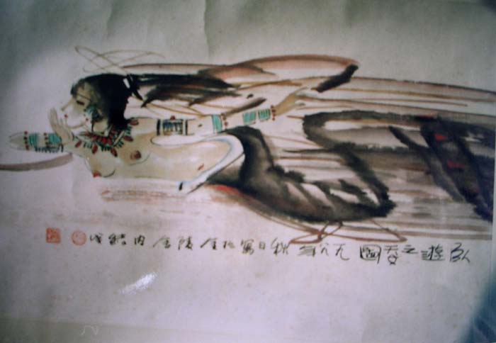 作者：赵绪成&nbsp;飞天&nbsp;￥：10000&nbsp;单击鼠标查看大图！