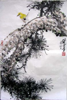 作者：徐纯原&nbsp;徐纯原 花鸟&nbsp;￥：赏真阁藏品&nbsp;单击鼠标查看详细介绍！