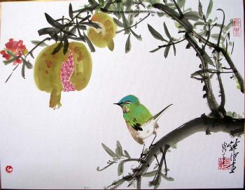 作者：徐纯原&nbsp;镜片花鸟&nbsp;￥：赏真阁藏品&nbsp;单击鼠标查看详细介绍！