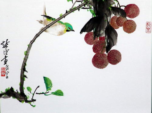 作者：徐纯原&nbsp;镜片花鸟&nbsp;￥：5000&nbsp;单击鼠标查看大图！