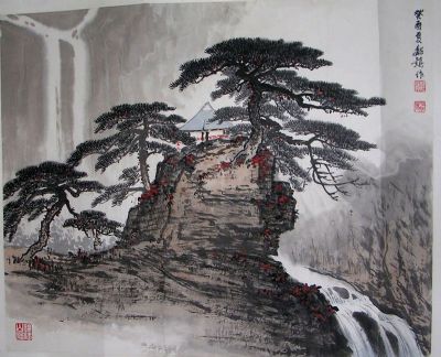 作者：魏镇&nbsp;《秋山鸣泉》&nbsp;￥：协商&nbsp;单击鼠标查看详细介绍！