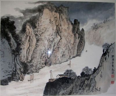 作者：魏镇&nbsp;《瞿塘秋色》&nbsp;￥：协商&nbsp;单击鼠标查看详细介绍！