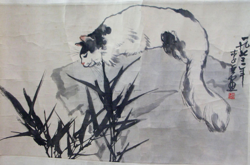 作者：李亚&nbsp;花鸟&nbsp;￥：赏真阁藏品&nbsp;单击鼠标查看大图！