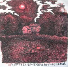 作者：罗国玮&nbsp;山水&nbsp;￥：赏真阁藏品&nbsp;单击鼠标查看详细介绍！