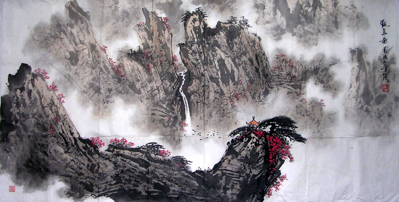 作者：魏万清&nbsp;山水&nbsp;￥：协商&nbsp;单击鼠标查看大图！