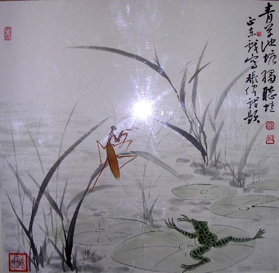 作者：施正东&nbsp;花鸟&nbsp;￥：2500&nbsp;单击鼠标查看大图！