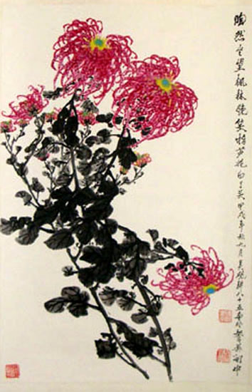 作者：吴砚耕&nbsp;花鸟&nbsp;￥：赏真阁藏品&nbsp;单击鼠标查看大图！