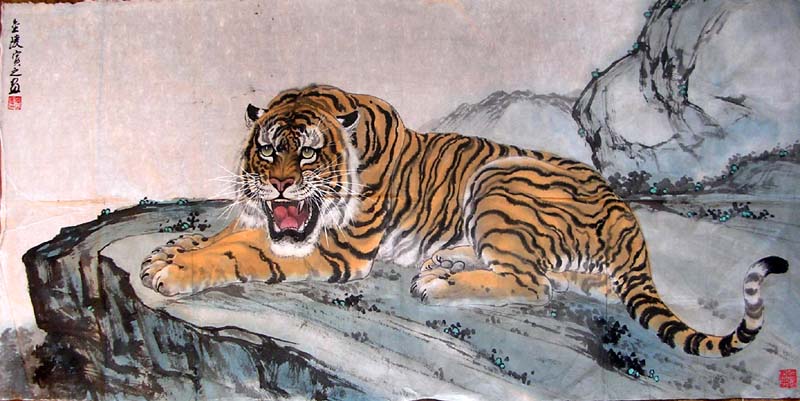作者：王寅之&nbsp;老虎&nbsp;￥：18000&nbsp;单击鼠标查看大图！