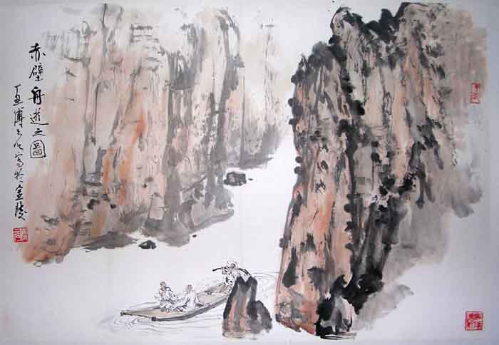 作者：傅二石&nbsp;山水&nbsp;￥：18000&nbsp;单击鼠标查看大图！