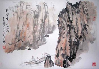 作者：傅二石&nbsp;山水&nbsp;￥：18000&nbsp;单击鼠标查看详细介绍！