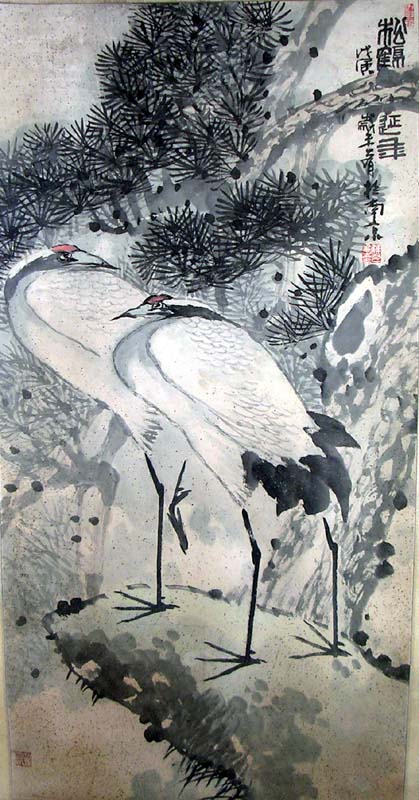 作者：陆大有&nbsp;花鸟&nbsp;￥：2500&nbsp;单击鼠标查看大图！