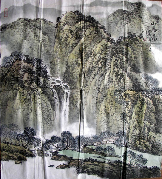 作者：屠润宇&nbsp;山水&nbsp;￥：2500&nbsp;单击鼠标查看大图！