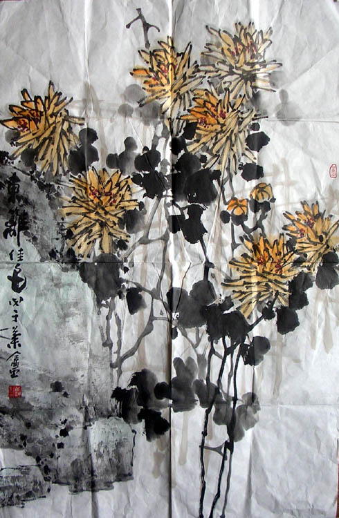 作者：尚祖虹&nbsp;  花鸟  &nbsp;￥：900&nbsp;单击鼠标查看大图！