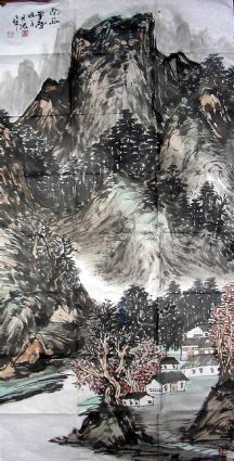 作者：杭中吉&nbsp;山水&nbsp;￥：4500&nbsp;单击鼠标查看详细介绍！