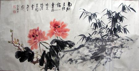 作者：陈培光&nbsp;陈培光牡丹  徐纯原 竹&nbsp;￥：5500&nbsp;单击鼠标查看详细介绍！