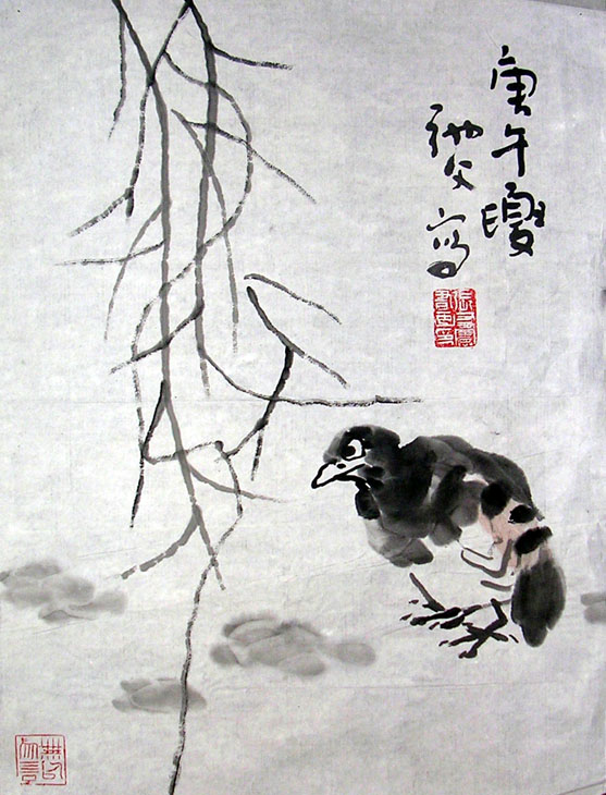 作者：张友宪&nbsp;花鸟&nbsp;￥：协商&nbsp;单击鼠标查看大图！