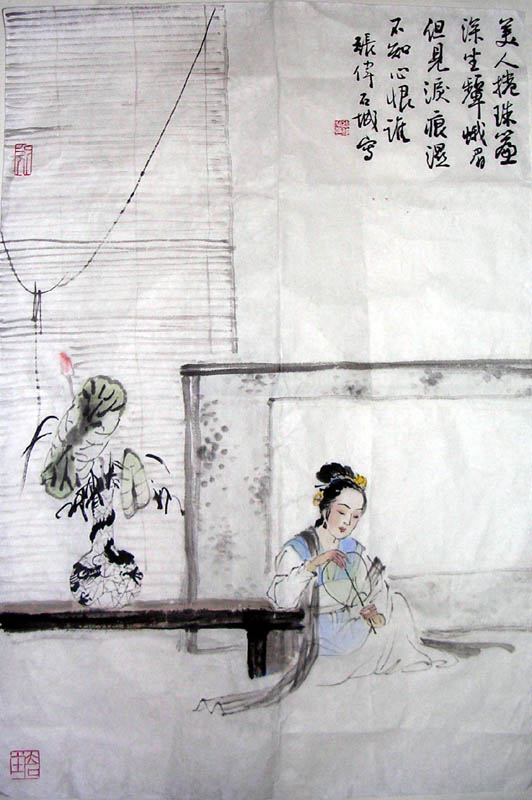 作者：张伟&nbsp;人物&nbsp;￥：10000&nbsp;单击鼠标查看大图！