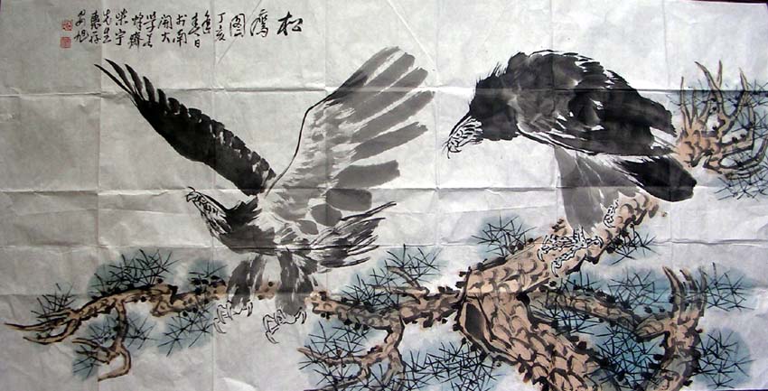 作者：安旭&nbsp;花鸟&nbsp;￥：3500&nbsp;单击鼠标查看大图！