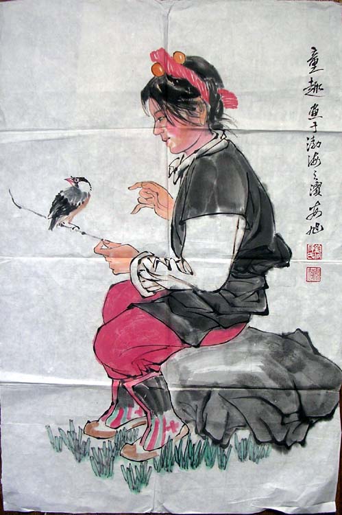 作者：安旭&nbsp;人物&nbsp;￥：5000&nbsp;单击鼠标查看大图！