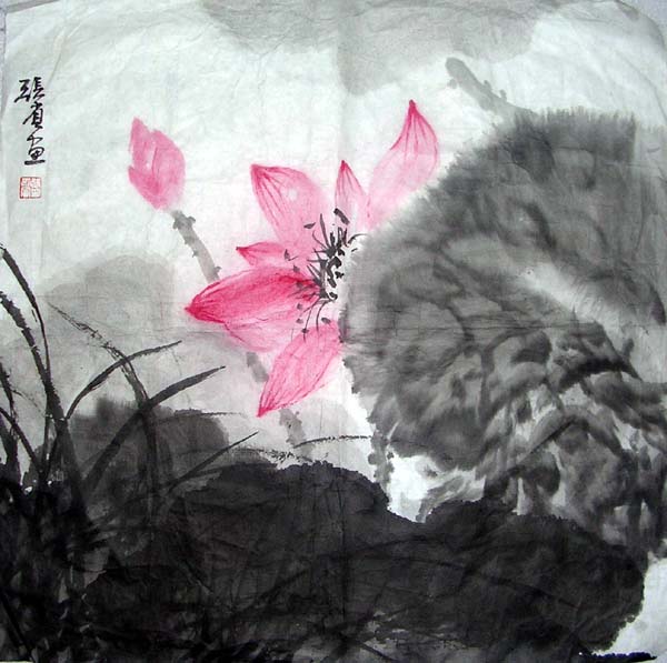 作者：张尔宾&nbsp;花鸟&nbsp;￥：800&nbsp;单击鼠标查看大图！