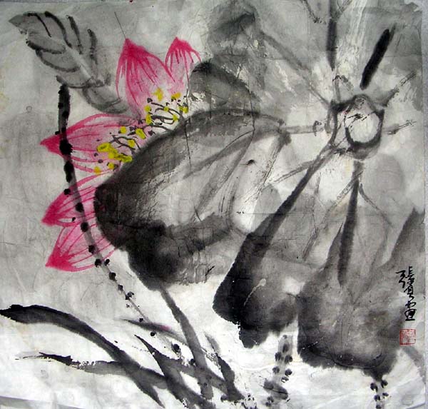 作者：张尔宾&nbsp;花鸟&nbsp;￥：400&nbsp;单击鼠标查看大图！