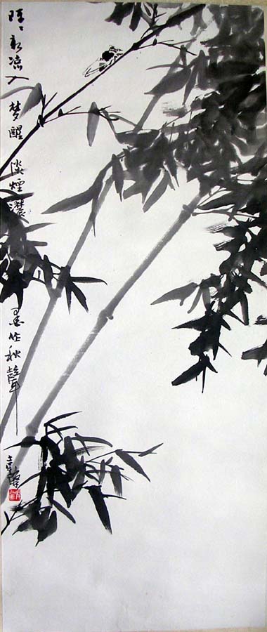 作者：张继馨&nbsp;花鸟&nbsp;￥：赏真阁藏品&nbsp;单击鼠标查看大图！