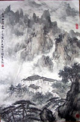 作者：周杏生&nbsp;山水&nbsp;￥：2500&nbsp;单击鼠标查看详细介绍！