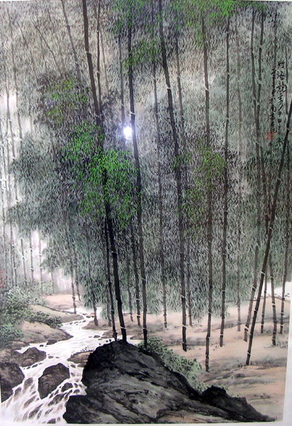 作者：卢星堂&nbsp;山水&nbsp;￥：57000&nbsp;单击鼠标查看大图！