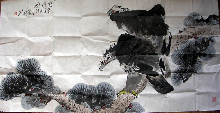 作者：魏万清&nbsp;花鸟&nbsp;￥：协商&nbsp;单击鼠标查看大图！