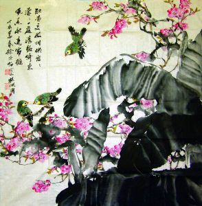 作者：徐源绍&nbsp;花鸟&nbsp;￥：赏真阁藏品&nbsp;单击鼠标查看详细介绍！