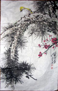 作者：徐纯原&nbsp;  花鸟  &nbsp;￥：赏真阁藏品&nbsp;单击鼠标查看详细介绍！