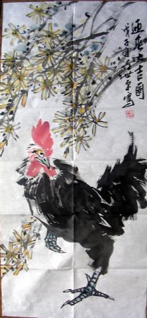 作者：许世平(石寒)&nbsp;  花鸟  &nbsp;￥：2500&nbsp;单击鼠标查看详细介绍！