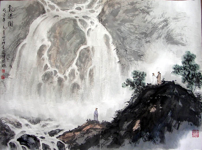 作者：傅瑜明&nbsp;山水&nbsp;￥：4500&nbsp;单击鼠标查看大图！