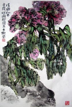 作者：邱炽铭&nbsp;花鸟&nbsp;￥：赏真阁藏品&nbsp;单击鼠标查看详细介绍！