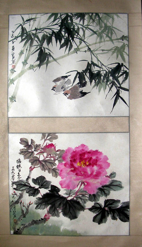 作者：詹仁左&nbsp;花鸟&nbsp;￥：赏真阁藏品&nbsp;单击鼠标查看大图！