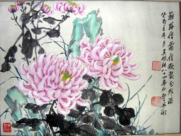 作者：吴砚耕&nbsp;花鸟&nbsp;￥：协商&nbsp;单击鼠标查看大图！