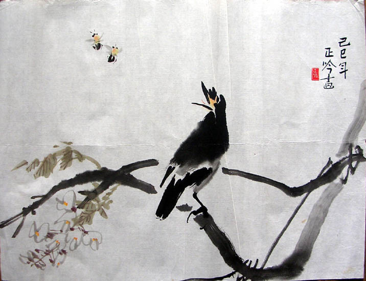 作者：张正吟&nbsp;花鸟&nbsp;￥：1500&nbsp;单击鼠标查看大图！