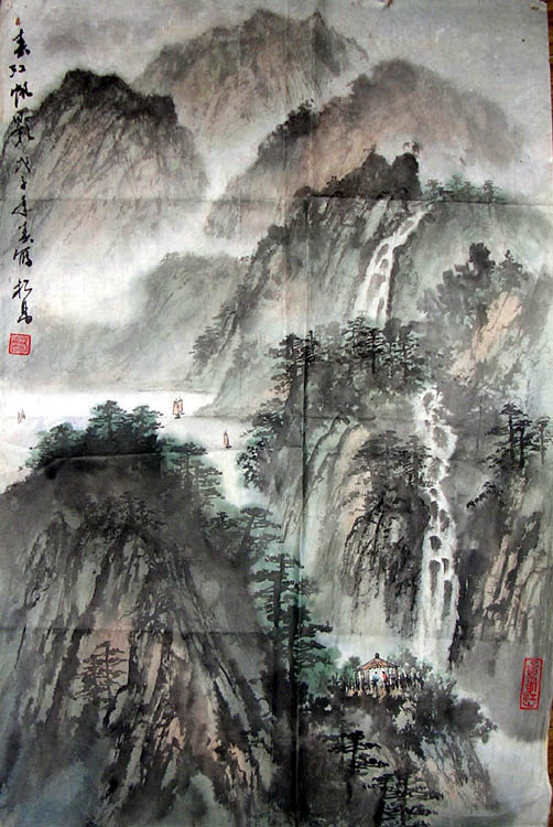 作者：蔡松昌&nbsp;山水&nbsp;￥：协商&nbsp;单击鼠标查看大图！