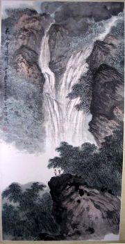 作者：卢星堂&nbsp;《飞水潭瀑布》 138*68 &nbsp;￥：协商&nbsp;单击鼠标查看详细介绍！